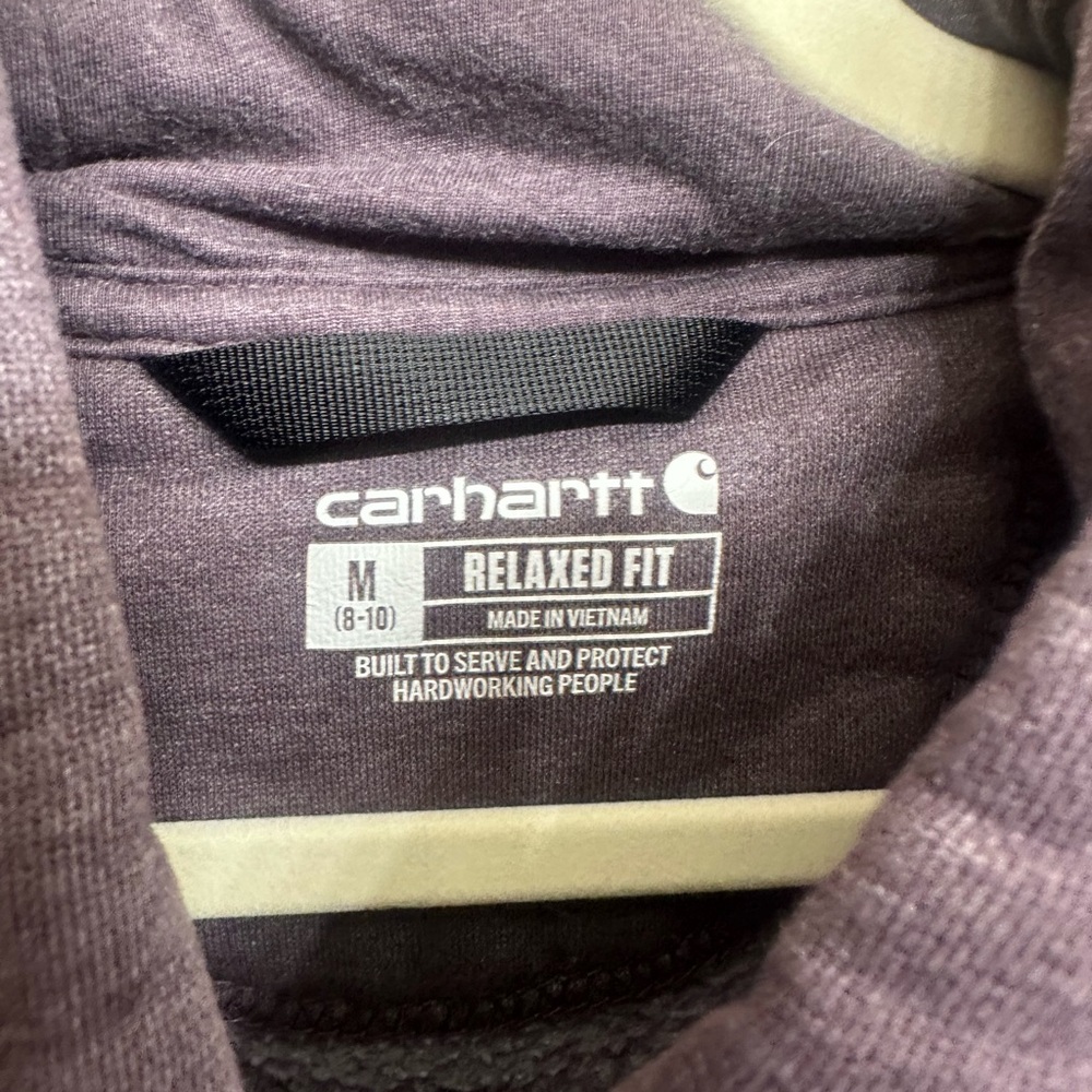 Carhartt Purple Hoodie medium - Picture 3 of 3